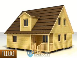 Проект дома 8x8 (П100)
